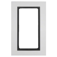 Frame 1-gang aluminium 13096904