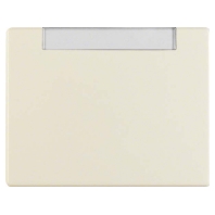Cover plate for switch/push button white 14260002