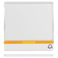 Cover plate for switch/push button white 16966079