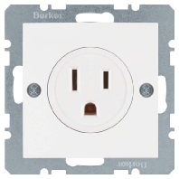 Socket outlet (receptacle) NEMA white 41661909