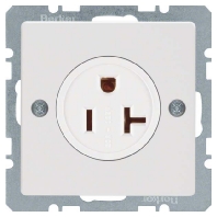 Socket outlet (receptacle) NEMA white 41686089