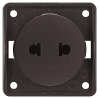Socket outlet (receptacle) brown 962572501
