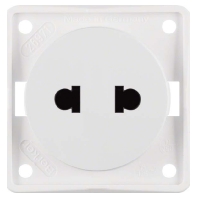 Socket outlet (receptacle) white 962572502