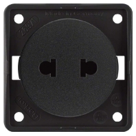 Socket outlet (receptacle) black 962572503