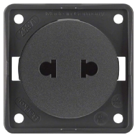 Socket outlet (receptacle) anthracite 962572505