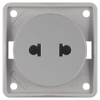 Socket outlet (receptacle) grey 962572506