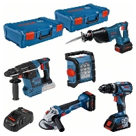 Power tool set with charging station 0615990M2X