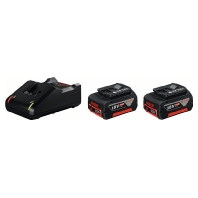 Akku Starter-Set: 2 x GBA 18 Volt, 4.0 Ah 1600A019S0