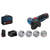 Right angle grinder (battery) w/ charger GWS 12V-76