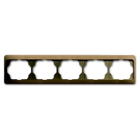 Frame 5-gang bronze 1725 KA-21
