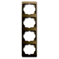 Frame 4-gang bronze 1734 KA-21