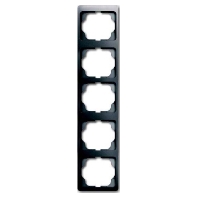 Frame 5-gang platinum 1735 KA-20