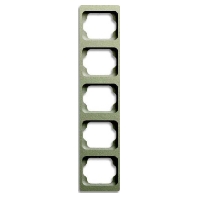 Frame 5-gang bronze 1735 KA-260