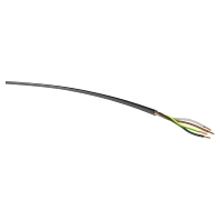 Power cable < 1kV, fix installation H03VV-F 4G0,75 sw