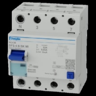 Residual current breaker 4-p, DFS4063-4/0,03-BSKMI