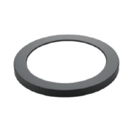Mechanical accessory for luminaires - Decorative ring black matt, 4449-1