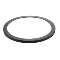 Mechanical accessory for luminaires - Decorative ring black matt, 4449-3