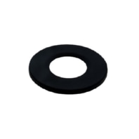 Decor element for luminaires - Decorative ring round black matt, 5212
