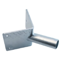 Mechanical accessory for luminaires - Corner wall bracket galvanized 60mm, 5338