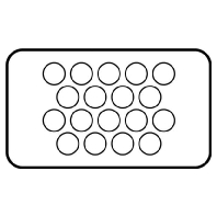 Cable screw gland plate for enclosure FL3-1