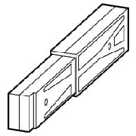 Mounting kit for switchgear cabinet HDP-ID