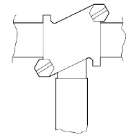 Busbar terminal 124mm� K20X15/40