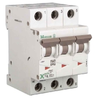 LS-Schalter m.Beschrift. D 10A, 3p PXL-D10/3