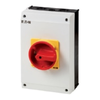 Hauptschalter 3polig 63A Aufbau, Not-Aus-Funktion T5B-2-1/I4/SVB