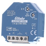Dimmer flush mounted 0...400VA EUD61NP-230V