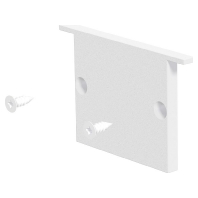 End cap for luminaires APRTWEAP