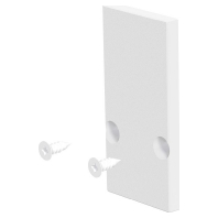 End cap for luminaires APWBWEAP