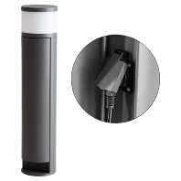 Luminaire bollard LED not exchangeable WLSD441502