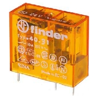 Switching relay AC 230V 10A 40.31.8.230.0001
