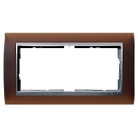 Abdeckrahmen 2f.opak dbr 100259