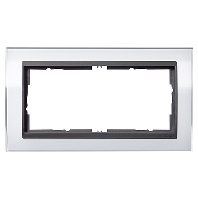 Frame 2-gang white 1002728