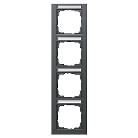 Frame 4-gang anthracite 111423