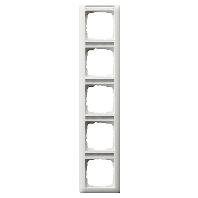 Frame 5-gang white 111527