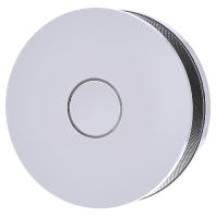 Smoke Alarm Dual Q Label, pure white, 233602
