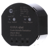 EIB, KNX switching actuator 2-ch, 542500