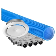 Plastic hose, insulated with spiral DFP A 160