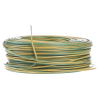 Single core cable 1,5mm² green-yellow H07V-K 1,5gn/geEca