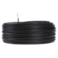 Single-core wire, H07V-U 1.5 black