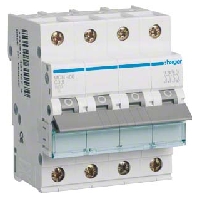 Miniature circuit breaker 4-p C0,5A MCN400