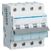 Miniature circuit breaker 4-p C1A MCN401