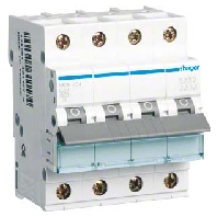 Miniature circuit breaker 4-p C4A MCN404