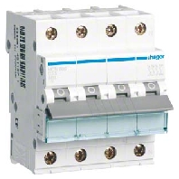 Miniature circuit breaker 4-p C0,5A MCN600