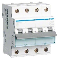 Miniature circuit breaker 4-p C4A MCN604