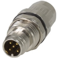 Rundsteckverbinder WDF M12-crimp A-kod 21038211525