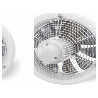 Axial-Hochleistungsvent. 3-PH, mit Gitter HWD 355/4 TK