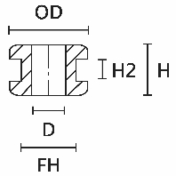 Tlle HV1207-PVC-BK-M1